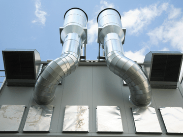 fabrika baca havalandırması